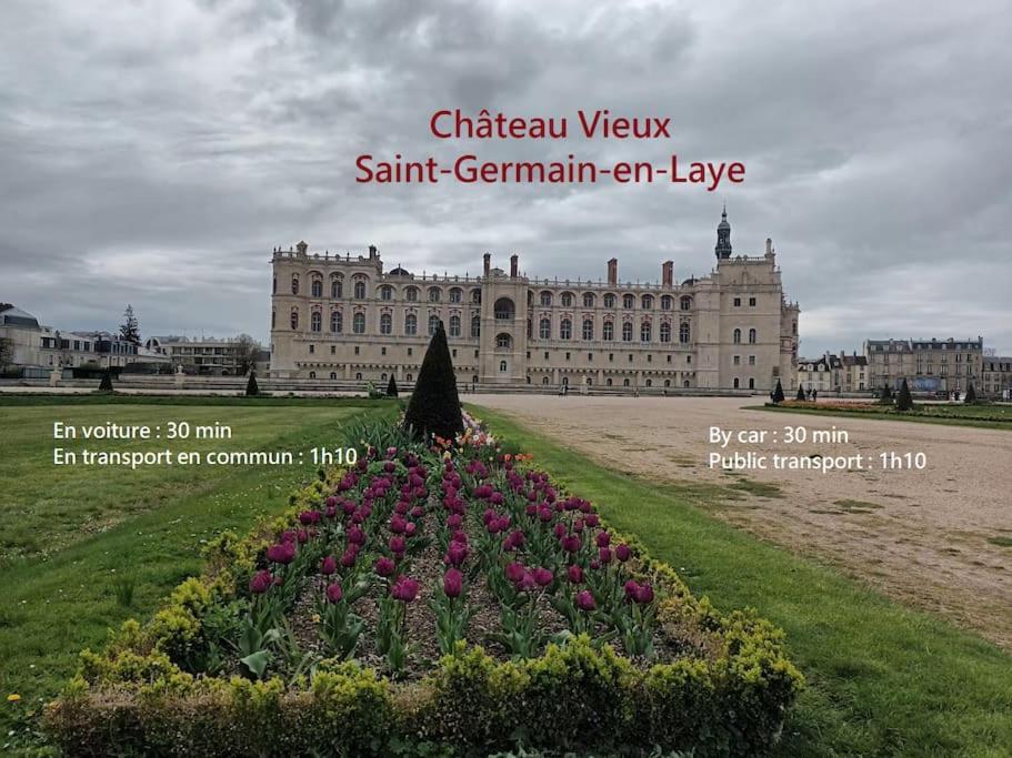 Appartement 4 Pieces - La Rose Des Yvelines - Classe 3 Etoiles Trappes Εξωτερικό φωτογραφία